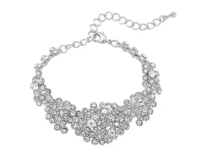 Swarovski crystal cluster armbånd S-BR18 Athena Bridal