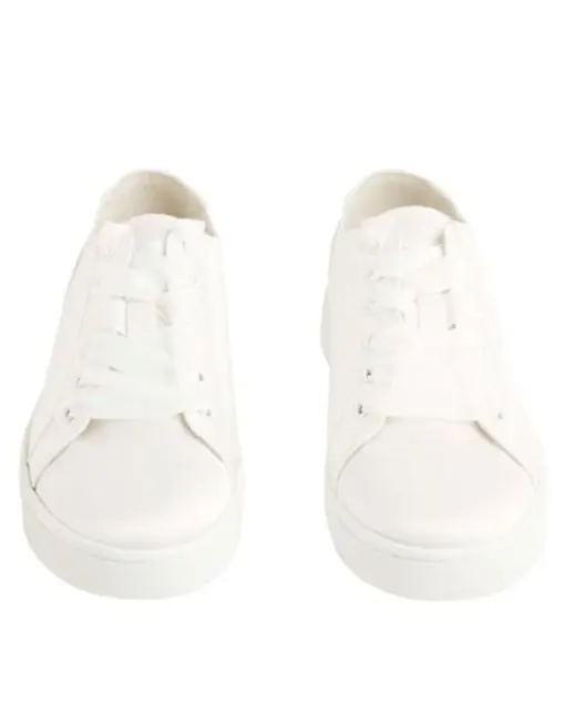 ivory sneakers til brud sateng abelone.no