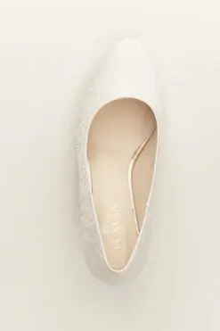 brudesko med blonde lara avalia bridal shoes 1