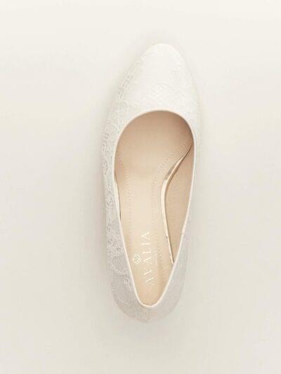 brudesko med blonde lara avalia bridal shoes 1